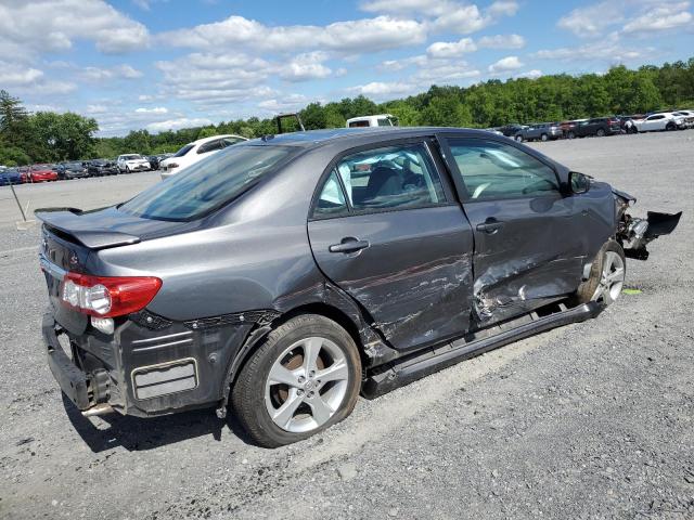 2T1BU4EE8BC562522 - 2011 TOYOTA COROLLA BASE CHARCOAL photo 3