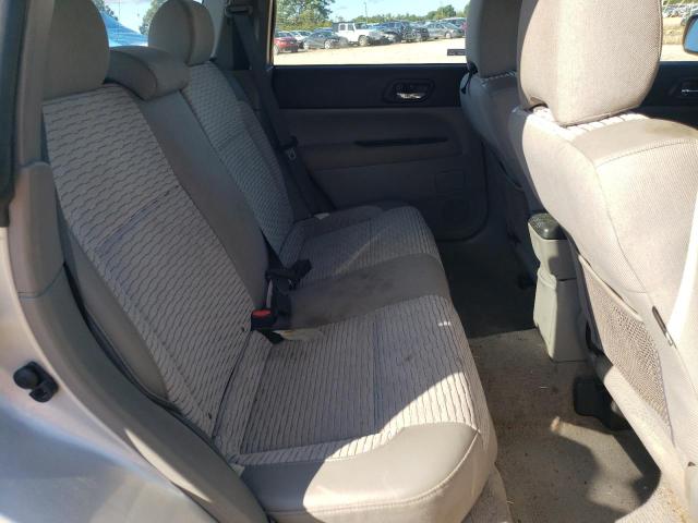 JF1SG65623H729388 - 2003 SUBARU FORESTER 2.5XS ვერცხლისფერი ფოტო 6
