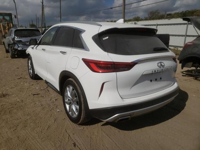 3PCAJ5BA4MF106981 - 2021 INFINITI QX50 LUXE WHITE photo 3