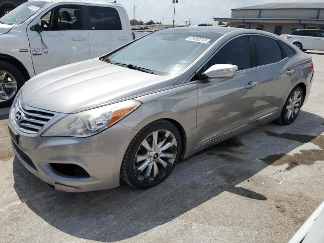 KMHFH4JG1DA251532 - 2013 HYUNDAI AZERA GLS SILVER photo 1