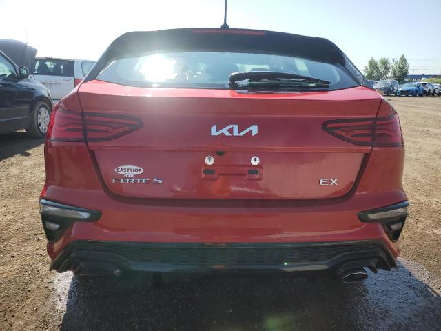 KNAF55AC0N5141451 - 2022 KIA FORTE EX წითელი ფოტო 6