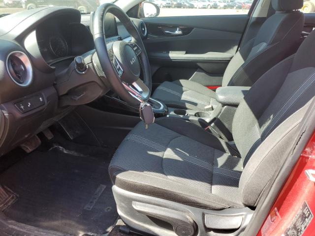 KNAF55AC0N5141451 - 2022 KIA FORTE EX წითელი ფოტო 7