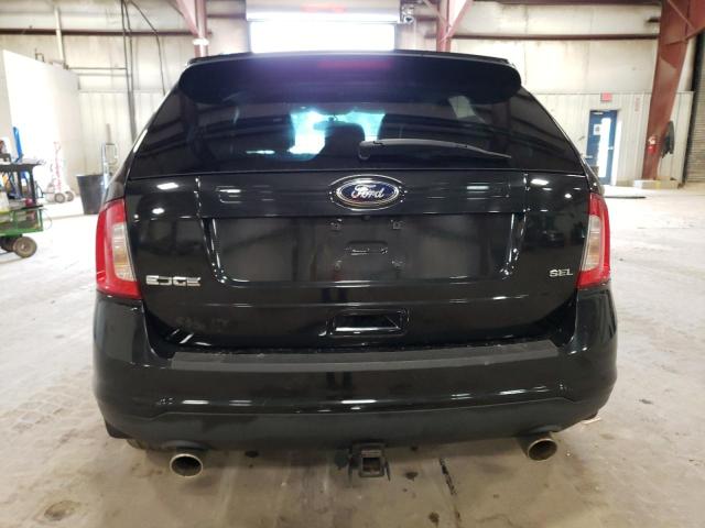 2FMDK3JC2DBA63316 - 2013 FORD EDGE SEL BLACK photo 6