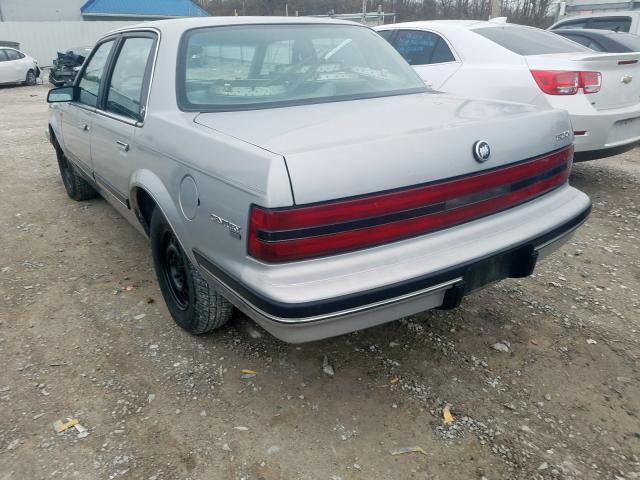 1G4AH54N1M6411633 - 1991 BUICK CENTURY CUSTOM  photo 3