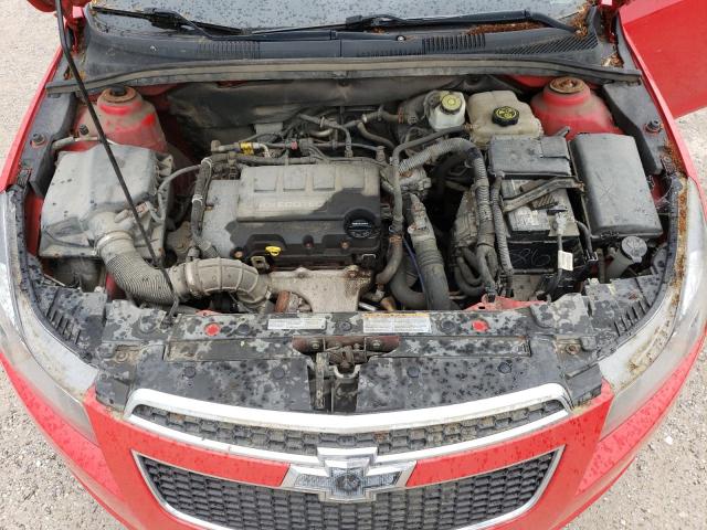 1G1PC5SB8E7314293 - 2014 CHEVROLET CRUZE LT RED photo 11