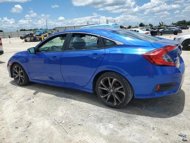 19XFC2F83KE000790 - 2019 HONDA CIVIC SPORT BLUE photo 2