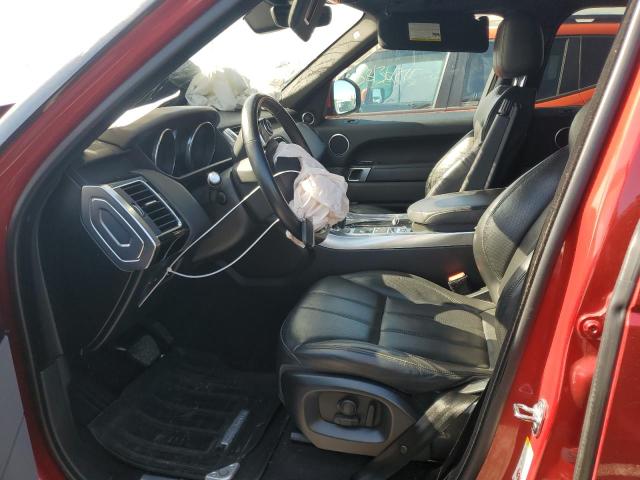 SALWR2FK8HA142504 - 2017 LAND ROVER RANGE ROVE HSE RED photo 7