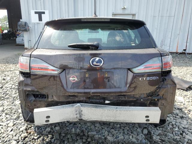 JTHKD5BH1B2006666 - 2011 LEXUS CT 200 GRAY photo 6