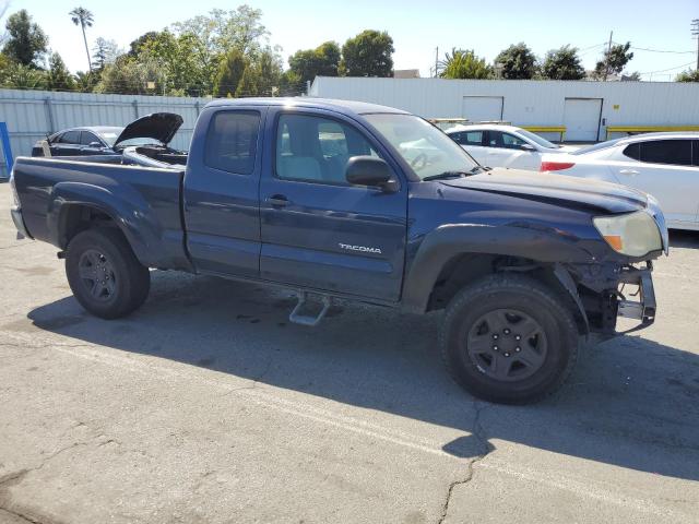 5TETX62N37Z437263 - 2007 TOYOTA TACOMA PRERUNNER ACCESS CAB BLUE photo 4