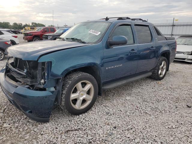 3GNEC12097G180866 - 2007 CHEVROLET AVALANCHE C1500 BLUE photo 1