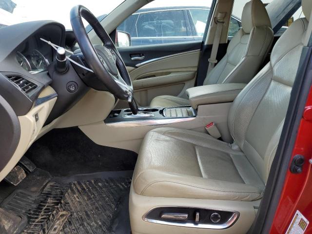 5J8YD4H51LL053115 - 2020 ACURA MDX TECHNOLOGY Rojo foto 7
