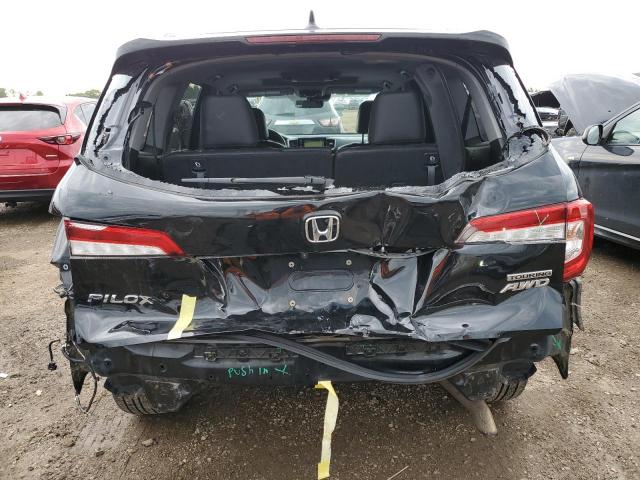 5FNYF6H69KB047786 - 2019 HONDA PILOT TOURING BLACK photo 6