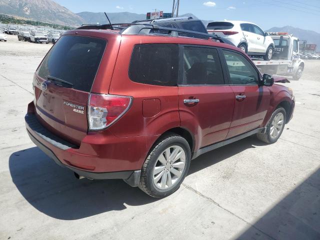 JF2SHADC0BH712025 - 2011 SUBARU FORESTER 2.5X PREMIUM RED photo 3