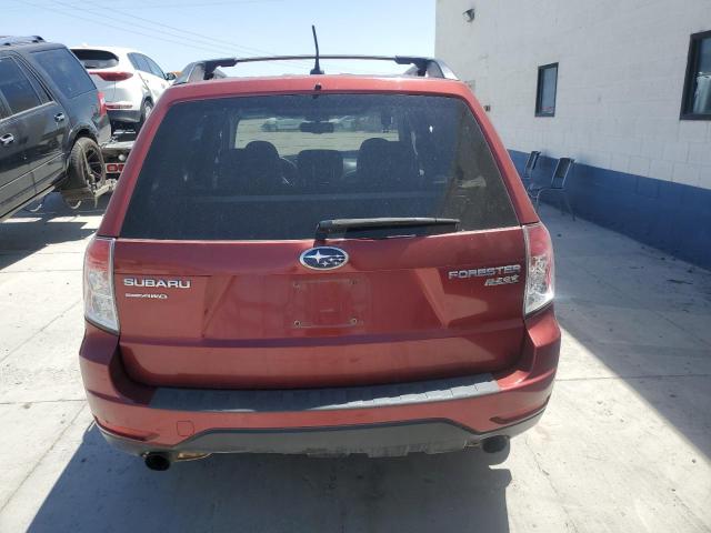 JF2SHADC0BH712025 - 2011 SUBARU FORESTER 2.5X PREMIUM RED photo 6