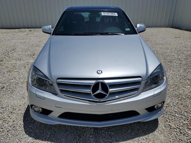 WDDGF56X19R066635 - 2009 MERCEDES-BENZ C 350 SILVER photo 5