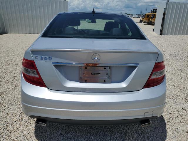 WDDGF56X19R066635 - 2009 MERCEDES-BENZ C 350 SILVER photo 6