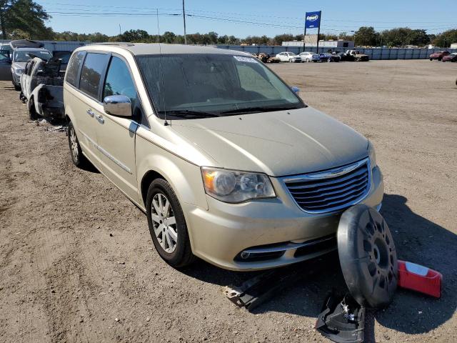 2A4RR8DGXBR747482 - 2011 CHRYSLER TOWN & COU TOURING L GOLD photo 1