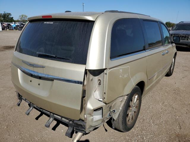 2A4RR8DGXBR747482 - 2011 CHRYSLER TOWN & COU TOURING L GOLD photo 4