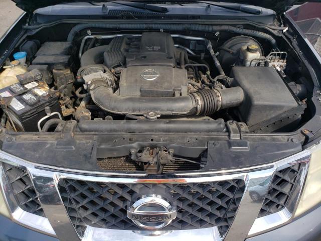 5N1AR1NB1AC608616 - 2010 NISSAN PATHFINDER S GRAY photo 11