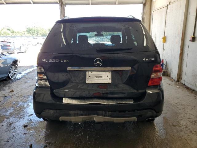 4JGBB22E08A327989 - 2008 MERCEDES-BENZ ML 320 CDI BLACK photo 6