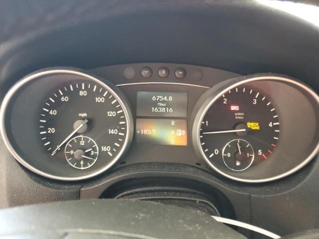 4JGBB22E08A327989 - 2008 MERCEDES-BENZ ML 320 CDI BLACK photo 9