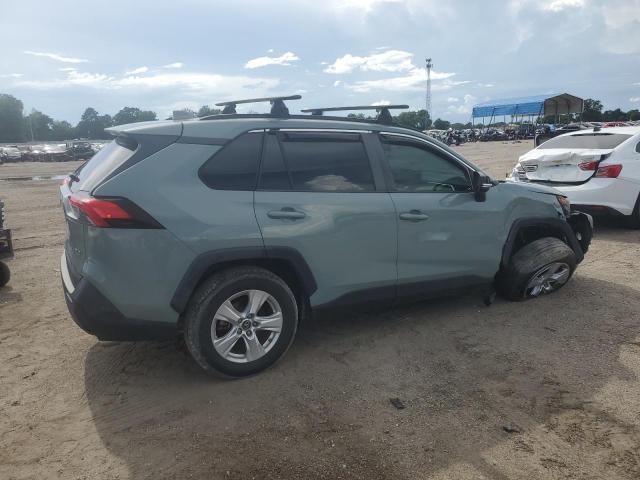 2T3W1RFV2KC016974 - 2019 TOYOTA RAV4 XLE أخضر صورة 3