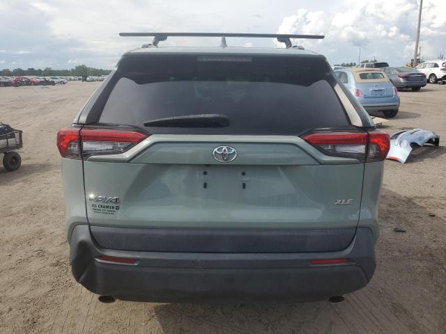 2T3W1RFV2KC016974 - 2019 TOYOTA RAV4 XLE أخضر صورة 6