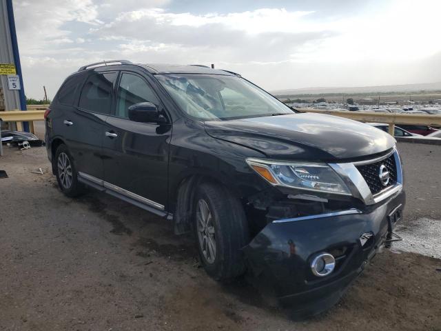 5N1AR2MN1FC665438 - 2015 NISSAN PATHFINDER S BLACK photo 4