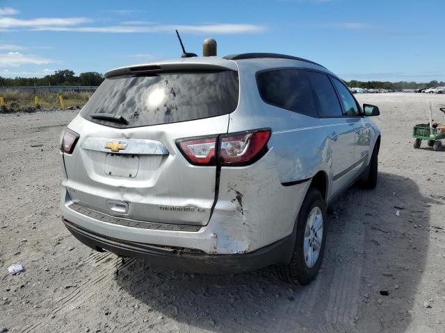 1GNKRFKD3GJ213974 - 2016 CHEVROLET TRAVERSE LS SILVER photo 4