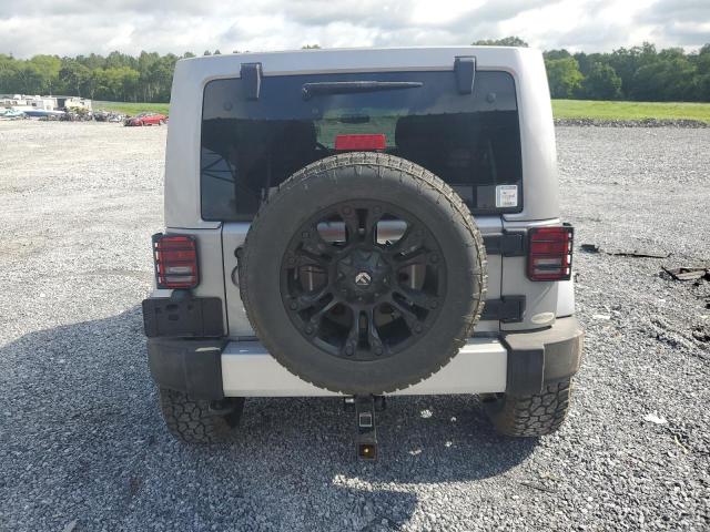 1C4BJWEGXFL578645 - 2015 JEEP WRANGLER U SAHARA SILVER photo 6