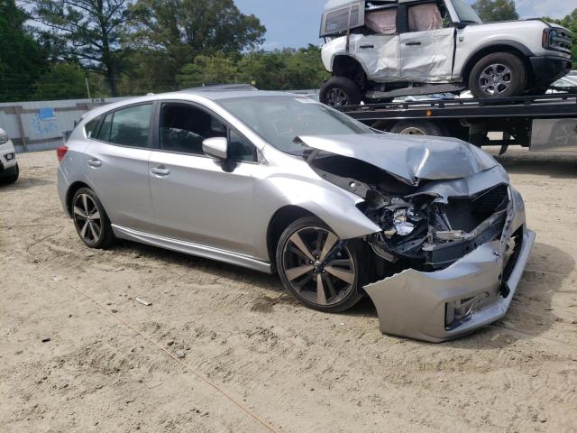 4S3GTAM64J3707497 - 2018 SUBARU IMPREZA SPORT Сріблястий фото 4