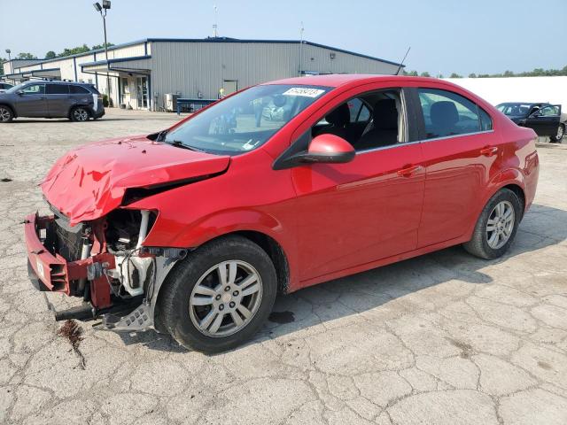 1G1JC5SH6D4232900 - 2013 CHEVROLET SONIC LT RED photo 1