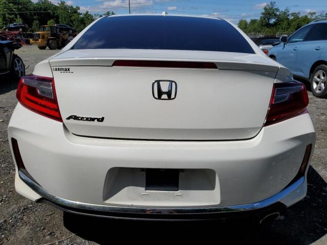 1HGCT1B83GA001307 - 2016 HONDA ACCORD EXL WHITE photo 6