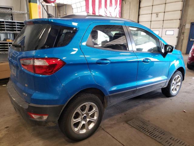 MAJ6P1UL9JC181816 - 2018 FORD ECOSPORT SE Azul foto 3