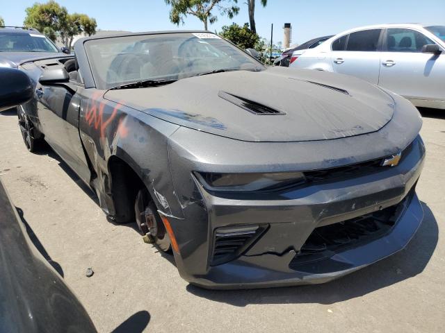 1G1FF3D70H0205601 - 2017 CHEVROLET CAMARO SS BLACK photo 4