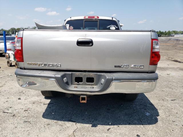 5TBBT44186S480488 - 2006 TOYOTA TUNDRA ACCESS CAB SR5 SILVER photo 6