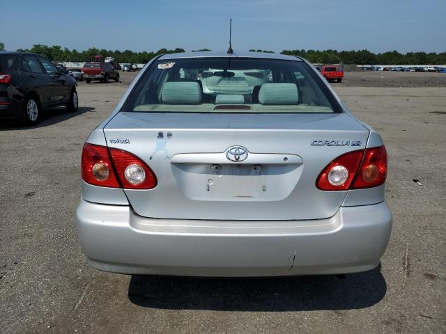 2T1BR32E37C751487 - 2007 TOYOTA COROLLA CE SILVER photo 6