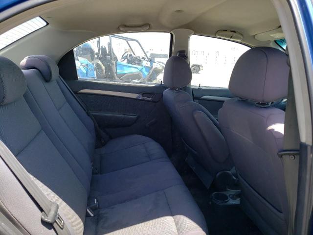 KL1TD56607B062949 - 2007 CHEVROLET AVEO BASE BLUE photo 10
