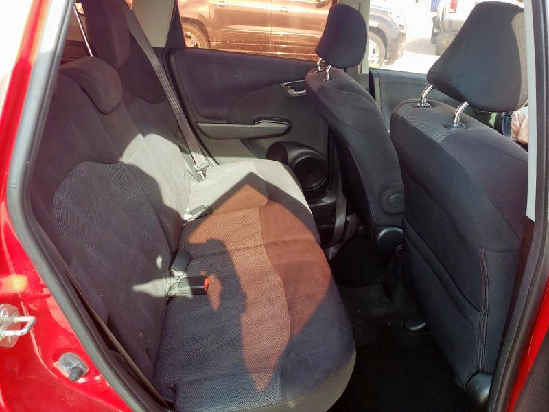 JHMGE8H50BC001552 - 2011 HONDA FIT SPORT RED photo 10