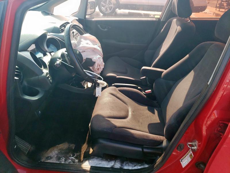 JHMGE8H50BC001552 - 2011 HONDA FIT SPORT RED photo 7