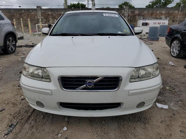 YV1RS592X92720730 - 2009 VOLVO S60 2.5T WHITE photo 5