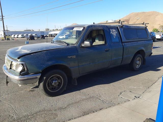 1FTCR14UXTPB50523 - 1996 FORD RANGER SUPER CAB GREEN photo 1