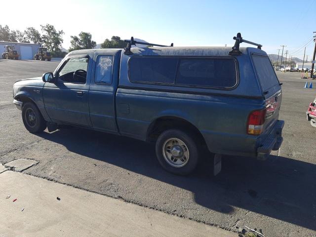 1FTCR14UXTPB50523 - 1996 FORD RANGER SUPER CAB GREEN photo 2