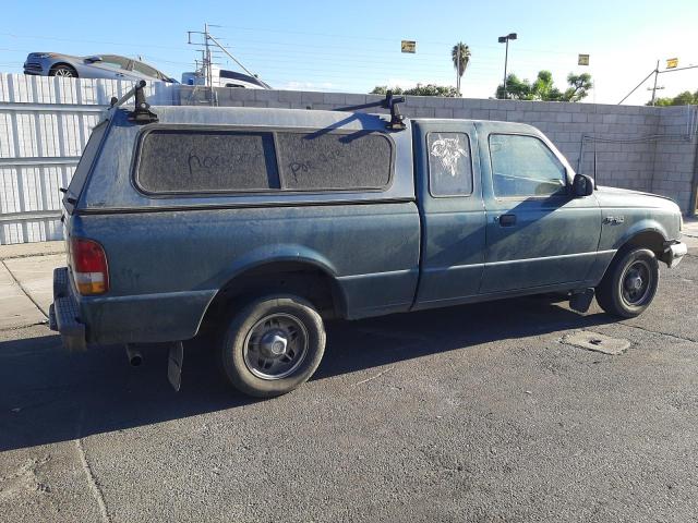 1FTCR14UXTPB50523 - 1996 FORD RANGER SUPER CAB GREEN photo 3