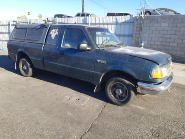 1FTCR14UXTPB50523 - 1996 FORD RANGER SUPER CAB GREEN photo 4