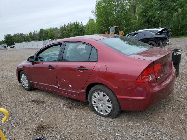 2HGFA16316H031858 - 2006 HONDA CIVIC DX VP Qırmızı foto 2