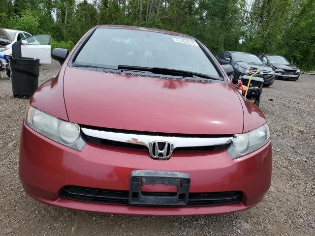 2HGFA16316H031858 - 2006 HONDA CIVIC DX VP Qırmızı foto 5