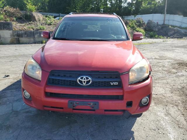 JTMRK4DV4B5099636 - 2011 TOYOTA RAV4 SPORT RED photo 5