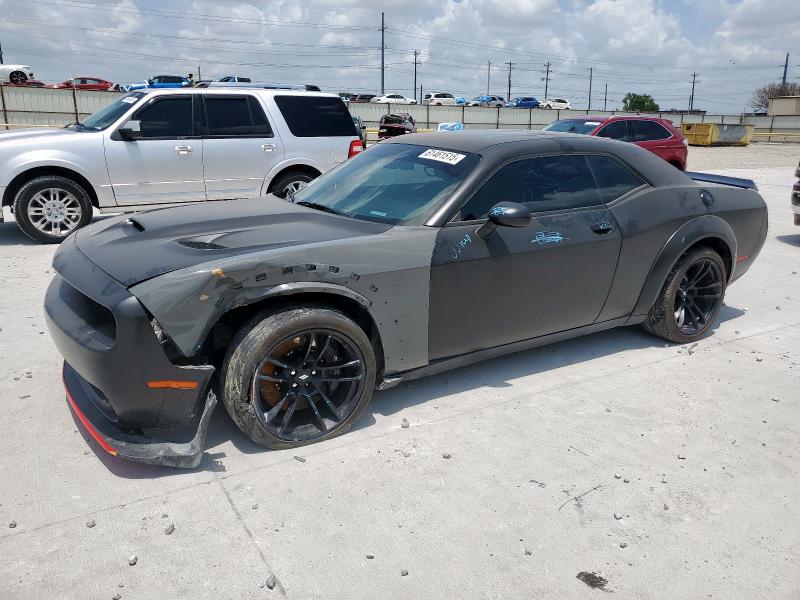 2C3CDZFJ1PH693399 - 2023 DODGE CHALLENGER R/T SCAT PACK GRAY photo 1