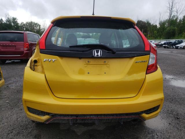 3HGGK5H62JM704988 - 2018 HONDA FIT SPORT YELLOW photo 6